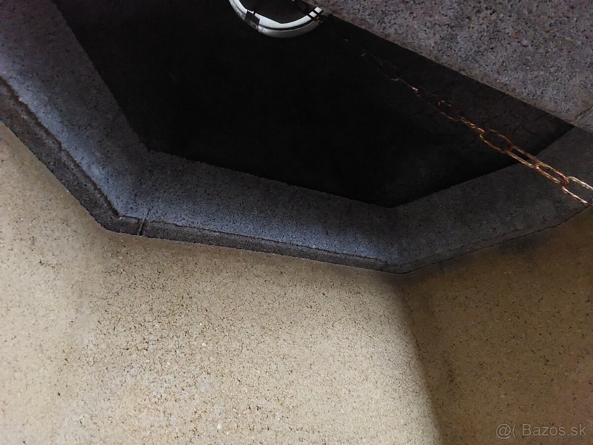 Mramorový rohový krb - 5