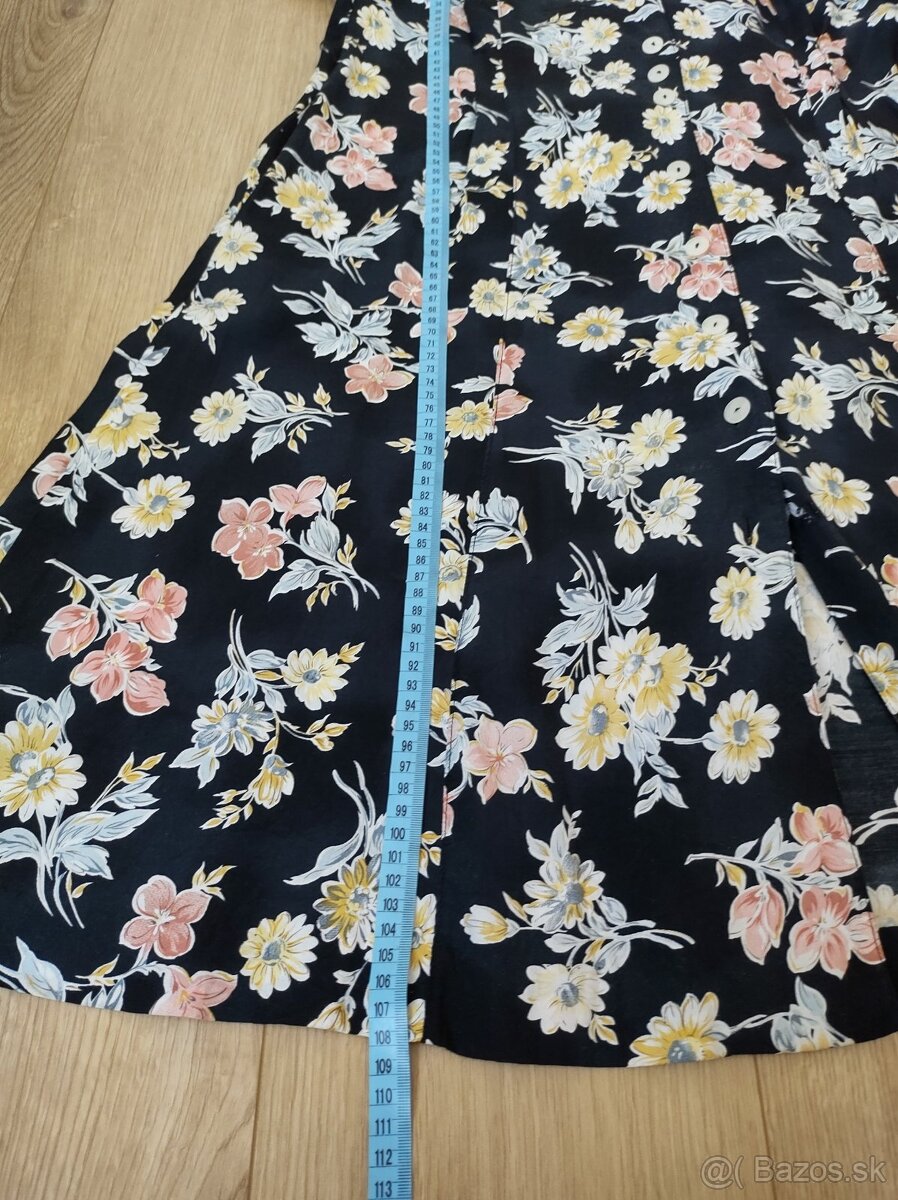 Letné šaty s kvietkami L - 5