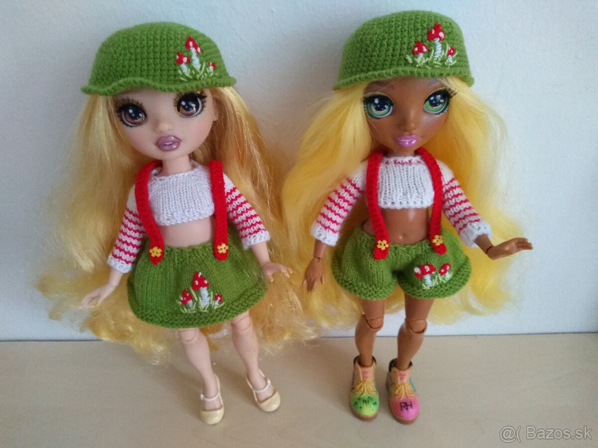 Topy bermudy pre bábiky Rainbow high barbie nohavice - 5