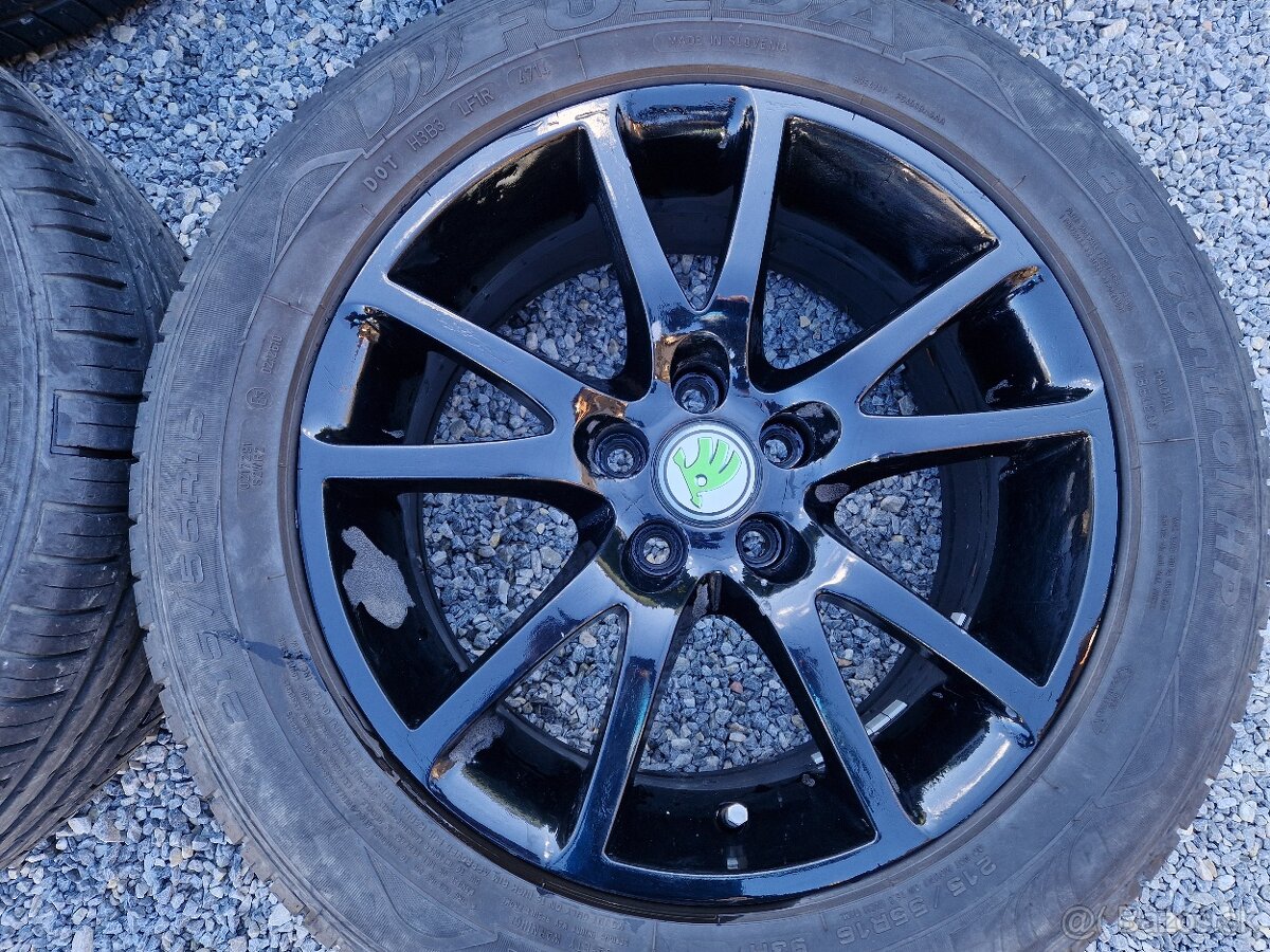 Black 5x112 R16-Fondmetal - 5