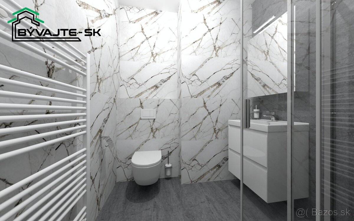 Dvojizbový byt s garážou a priestrannou lódžiou v Novom proj - 5