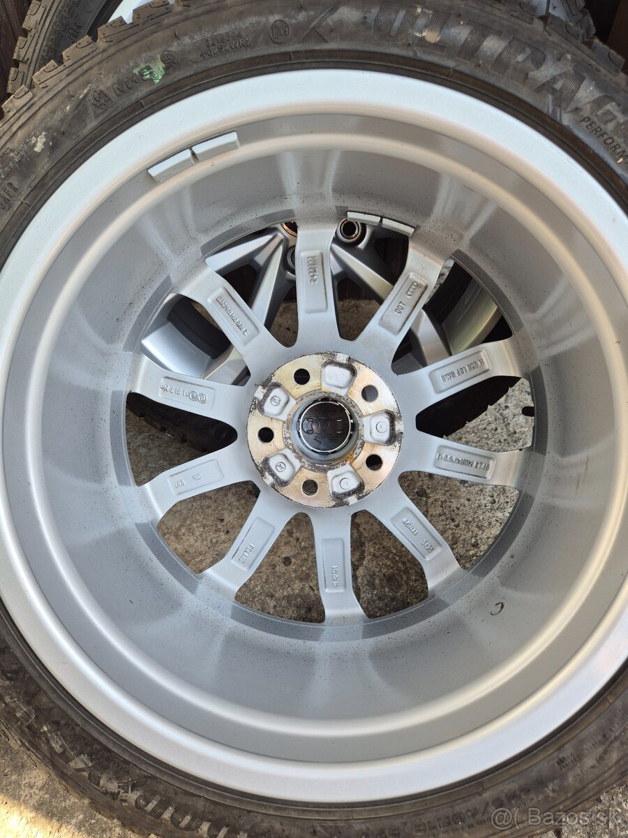 5x112 r18 Originál Audi A4-Sline- zimni pneu 7mm Dot 23 - 5