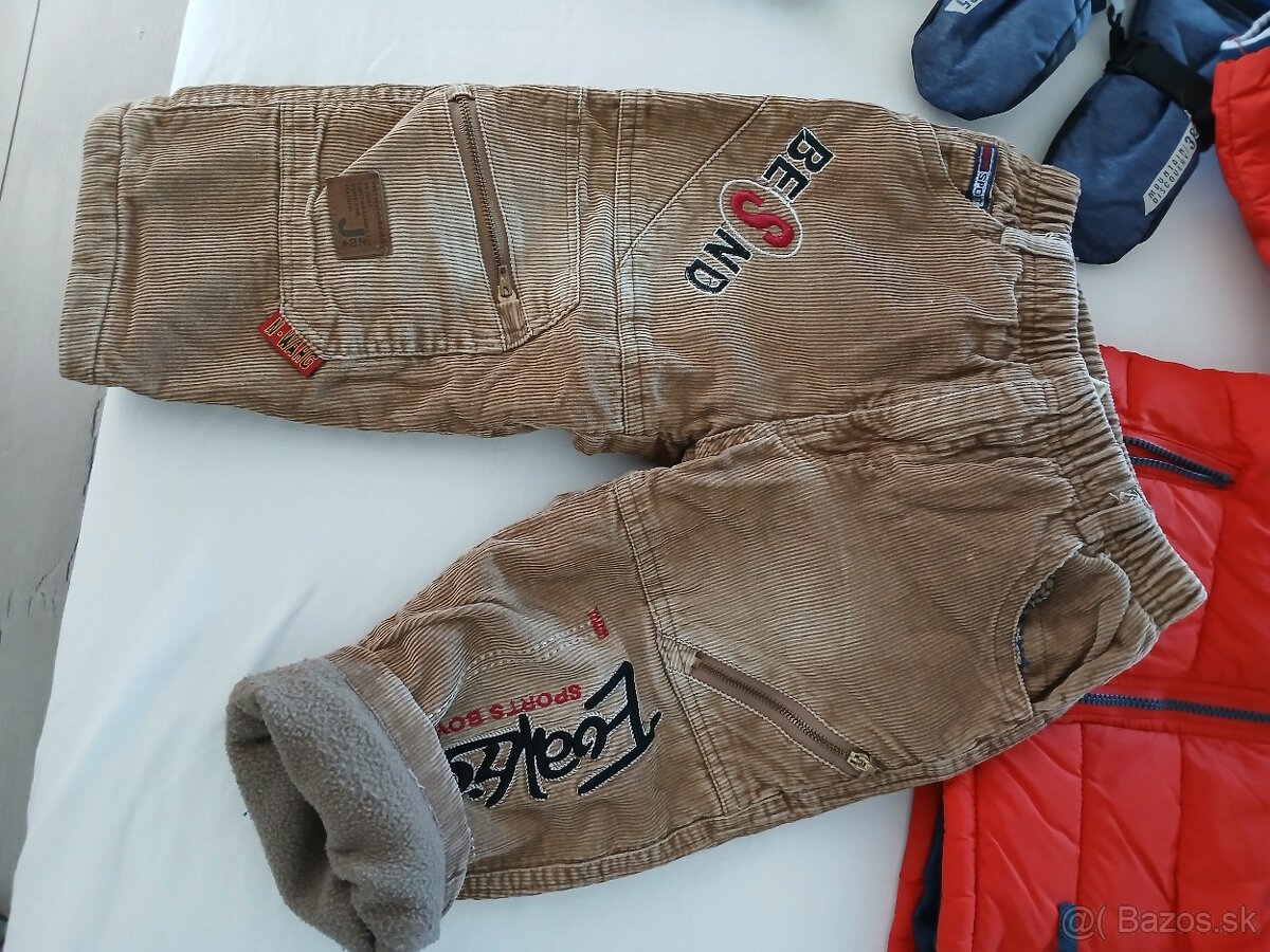 Balík zimného oblečenia chlapec veľkosť 92 - 12 kusov - 5