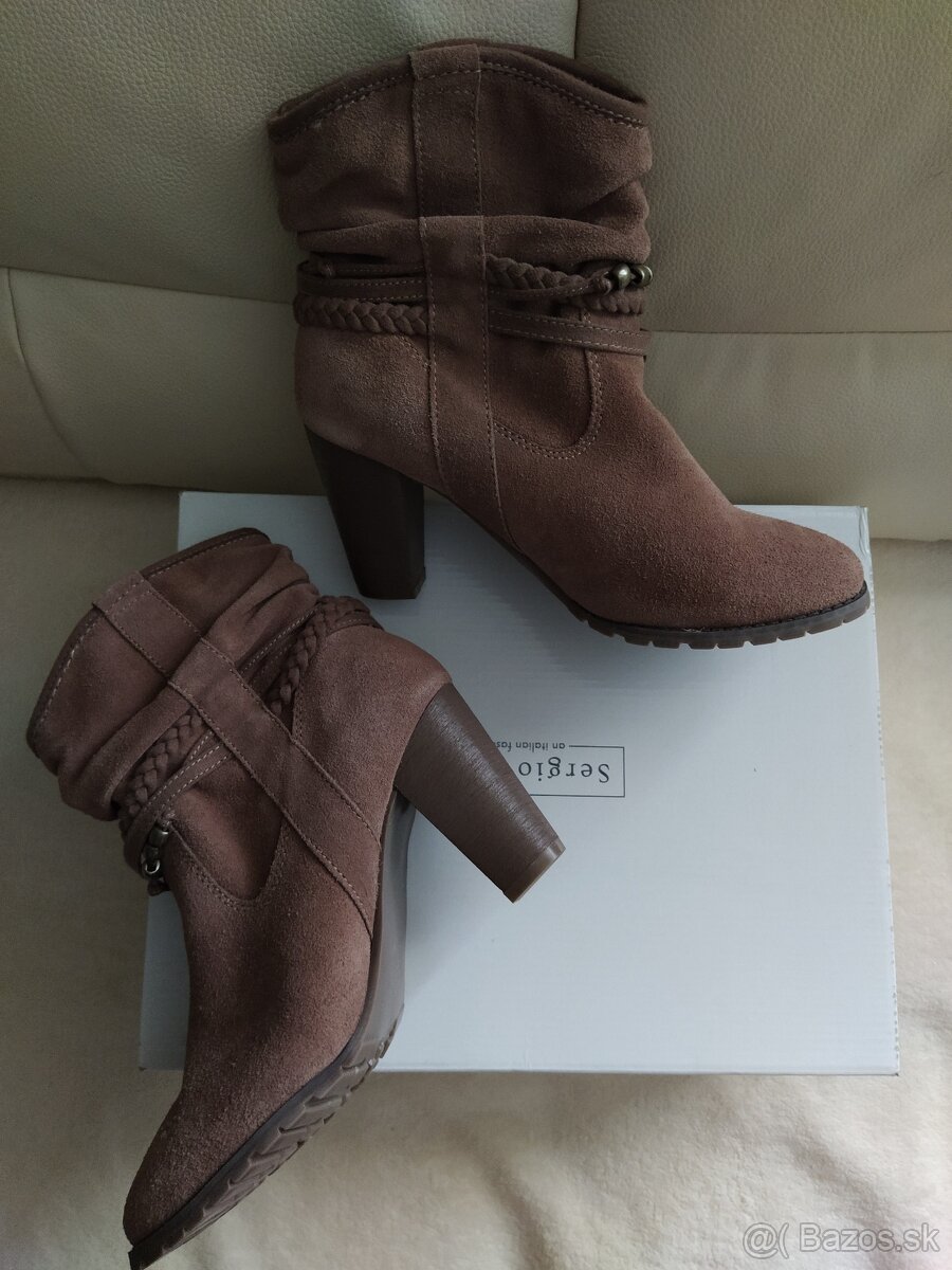 NOVÁ kožená originálna hand made kabelka (osobný odber) - 5