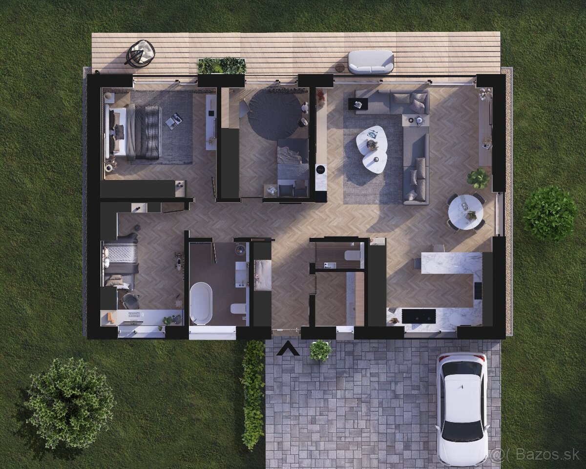 Posledný bungalov v Mlynici – cena za štandard - 5