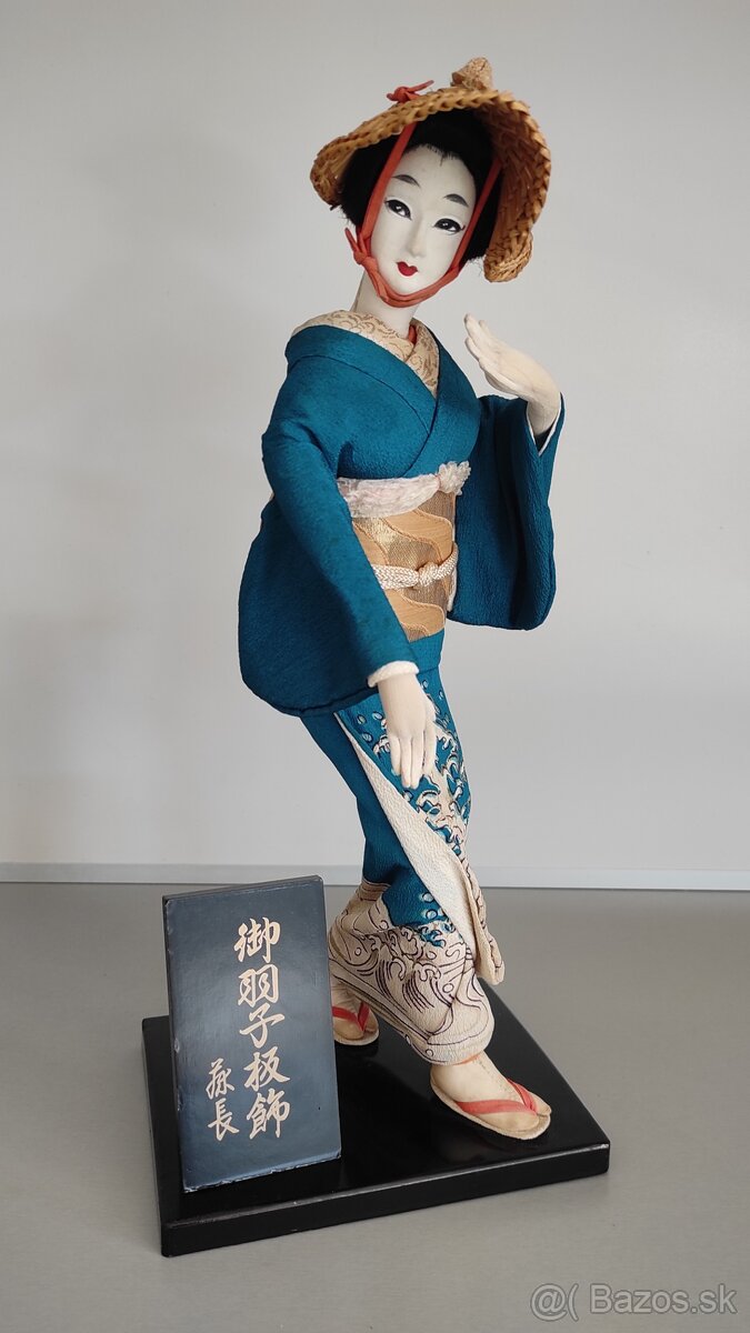 Japonská bábika Sado Okesa - 5