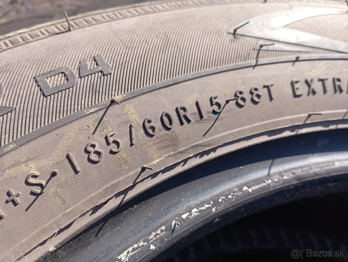 185/60/15 Nokian zimné pneu 4ks - 5