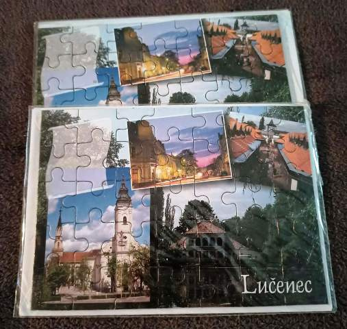 Puzzle pohľadnica s obálkou - 5