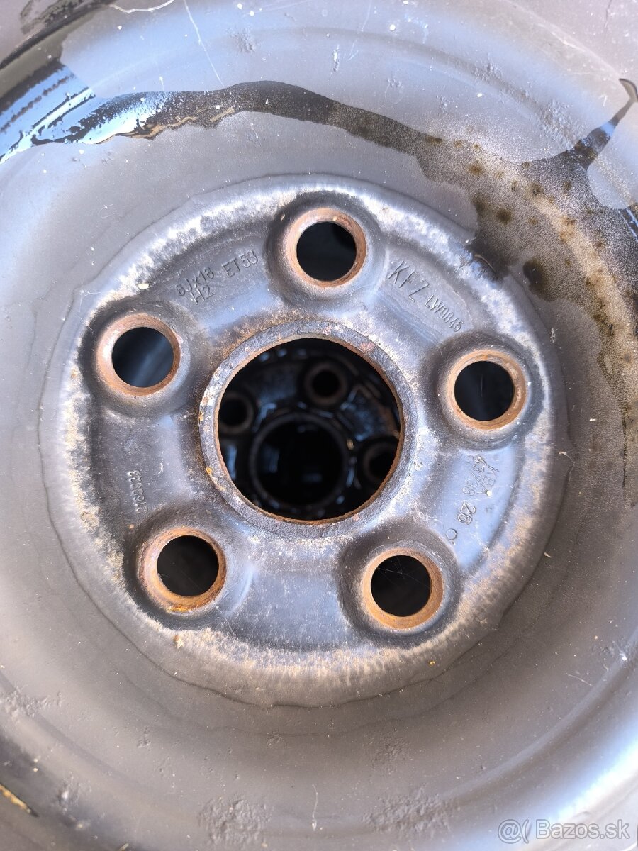 Plechove disky 5 x 112 R16 - 5