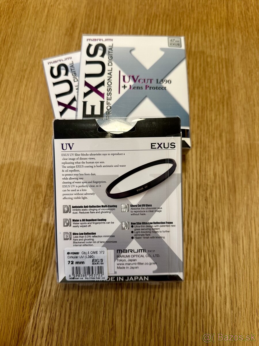 Predám UV filtre HOYA a Marumi - 5
