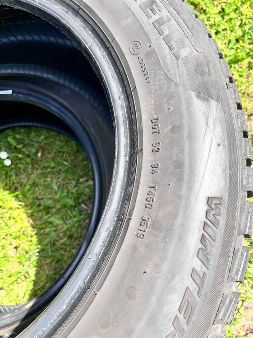 2ks. 215/60 R16 zimní pneu Pirelli - DOT 2019 - 5