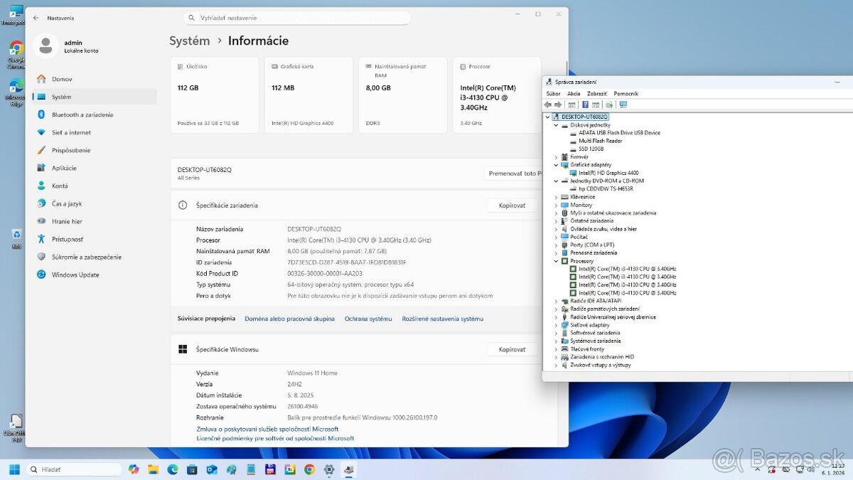 Predám starší počítač s Windows 11 - 5