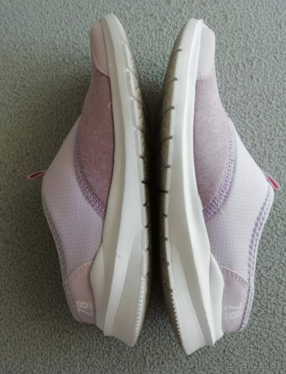 Dievčenská letná plátená obuv, sandále. - 5