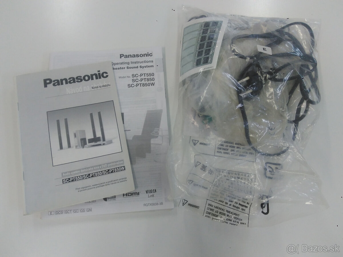 Domáce kino Panasonic SA-PT850 - 5