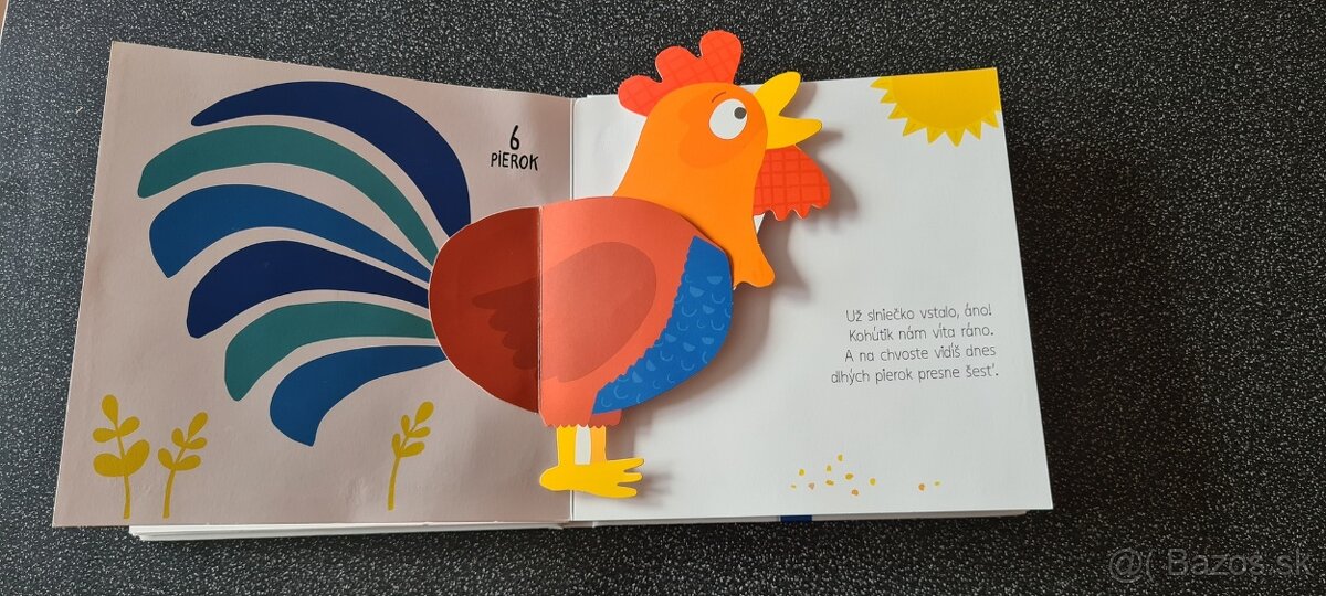Kniha 3D učenie čísla - 5