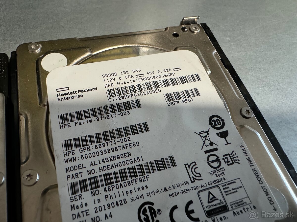 Server HP Proliant DL380 G7 + SAS disky - 5