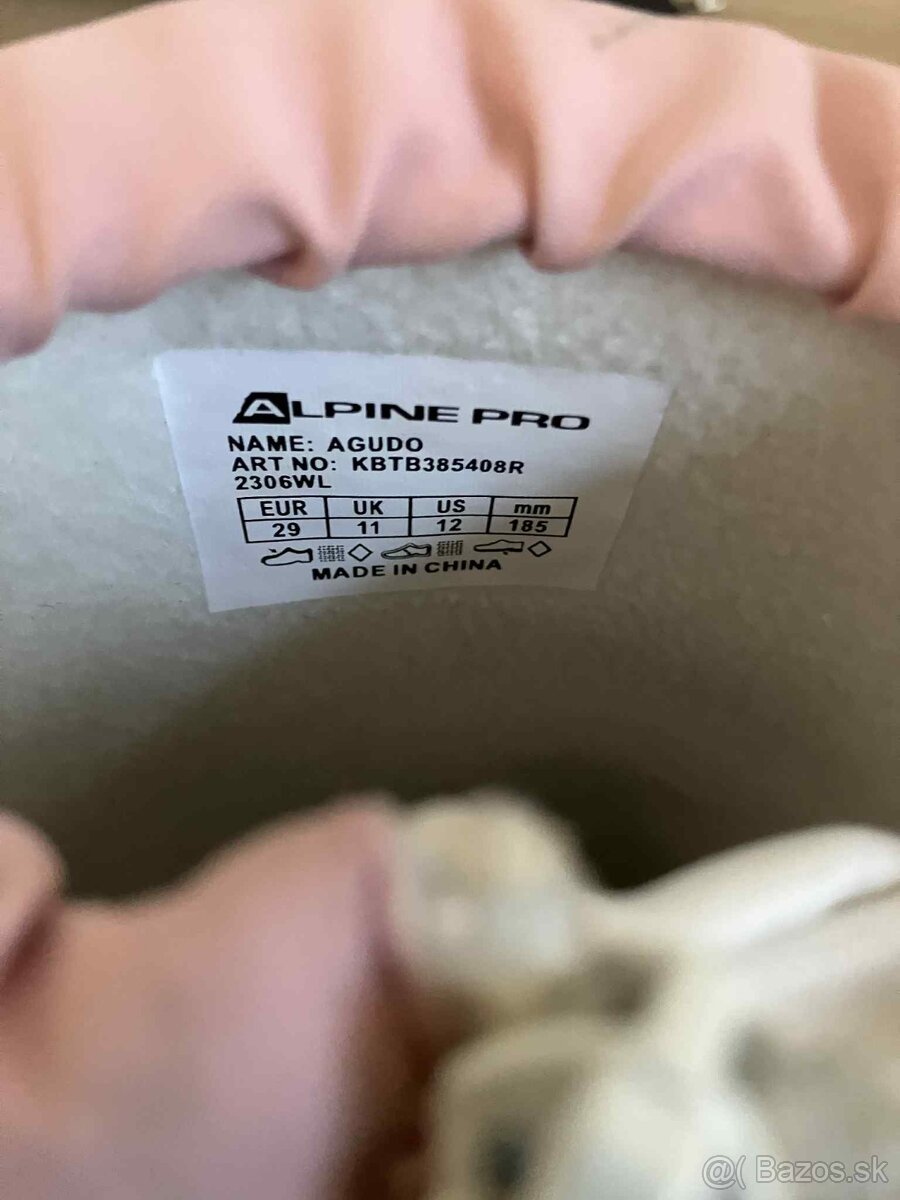 Detské snehule Alpine Pro - 5