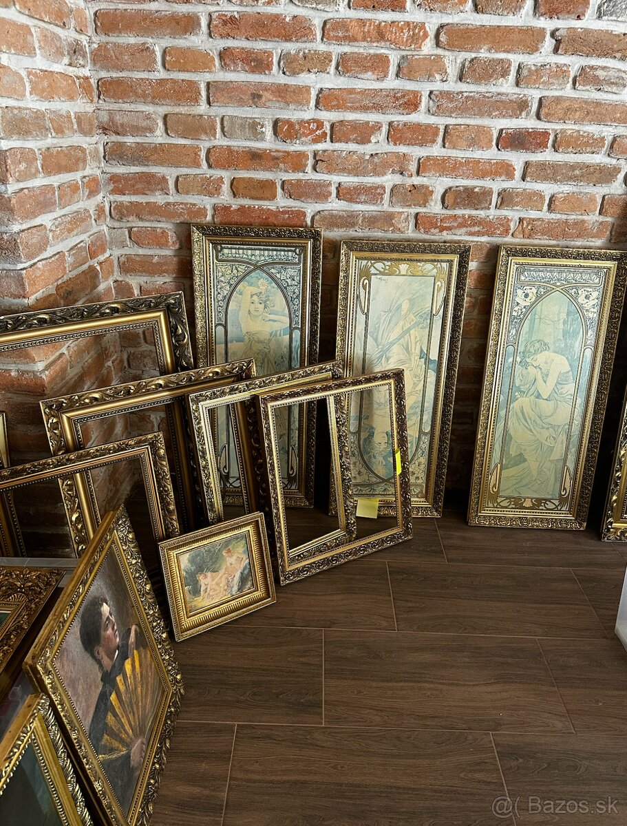 Starožitné rámy obrazov - 5