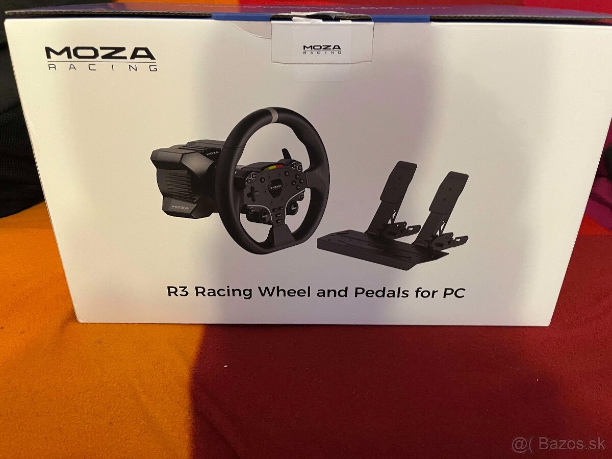 MOZA R3 Wheelbase volant a pedale - 5
