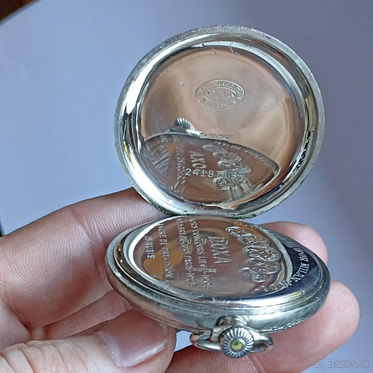 Pánské pěkné kapesní hodinky DOXA iba za 78e - 5