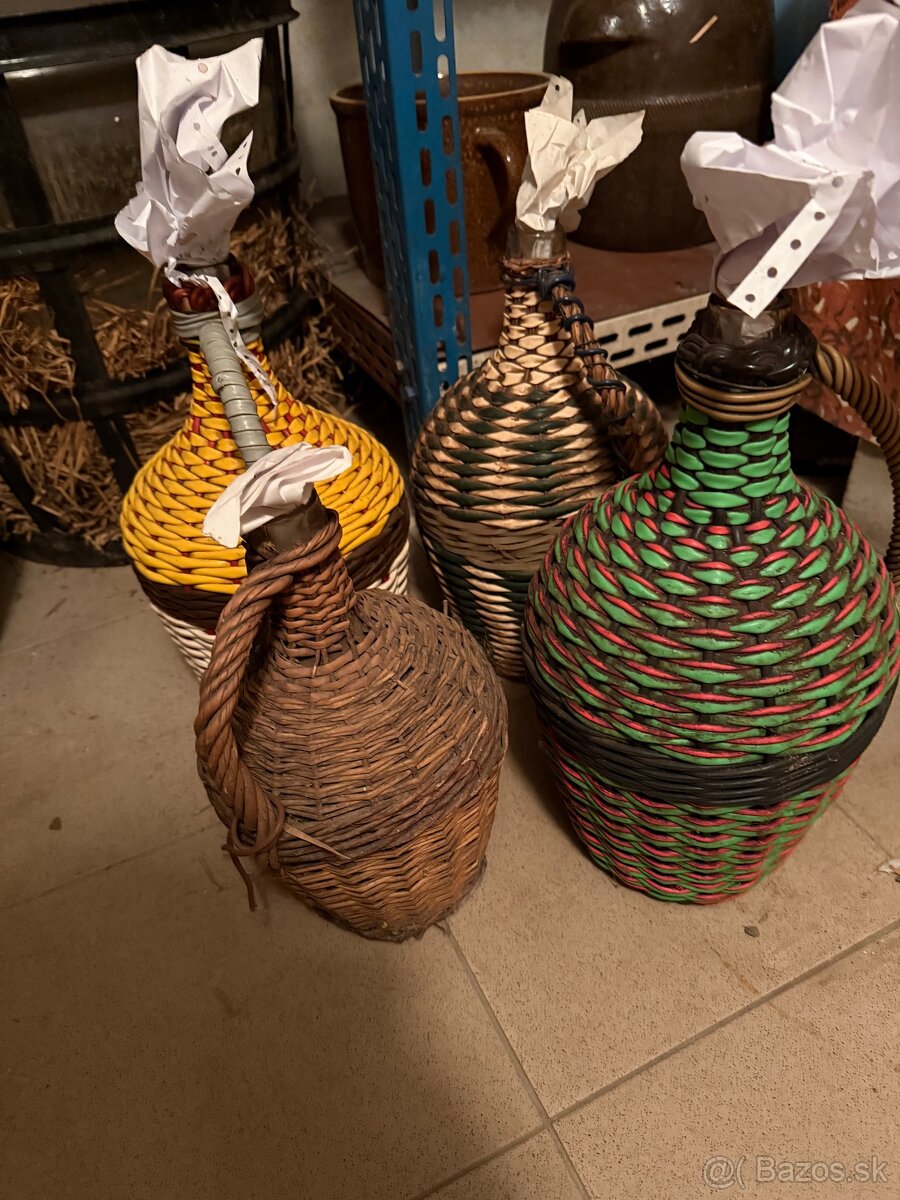 Demižony - rôzne objemy - 5