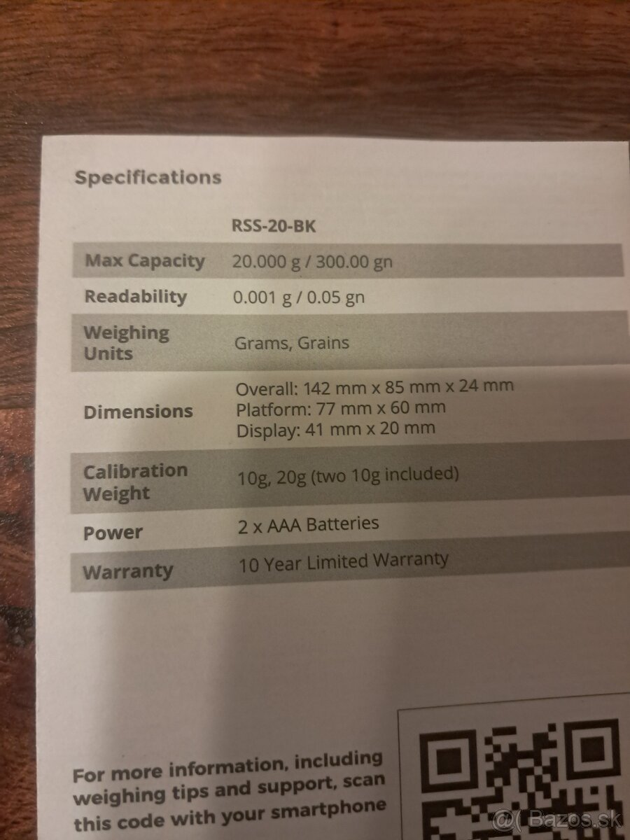 Digitalna mikro váha - 5