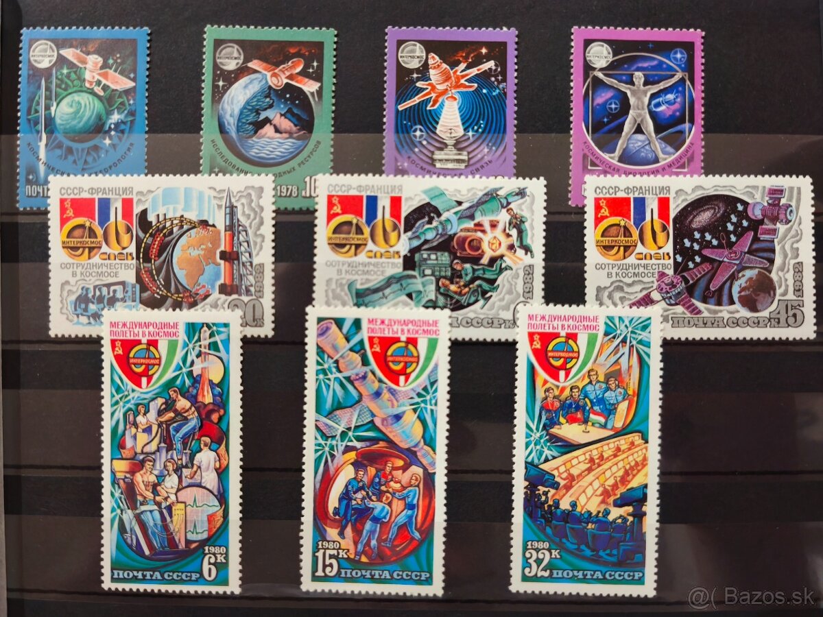 Známky kozmos - 5