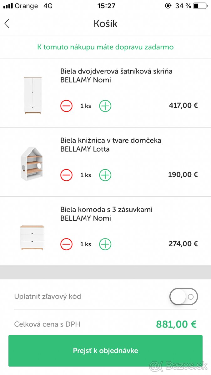 Detsky nábytok do izby Bellamy - 5