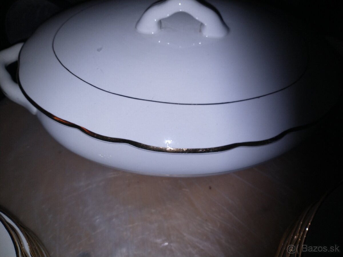 Talianska starožitna obedova súprava - 5