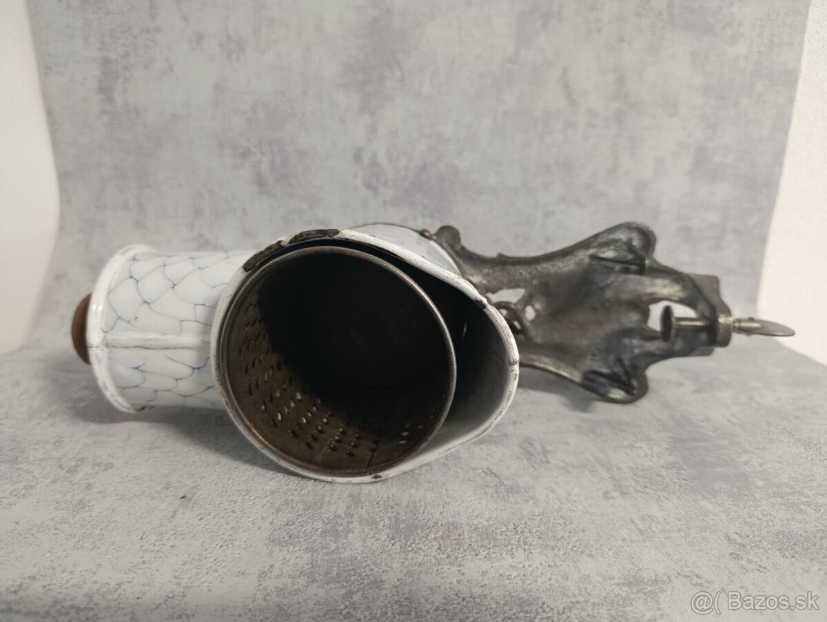 Krásný velmi styrá mlynček IDA se smaltom, dekoracia,sbierka - 5