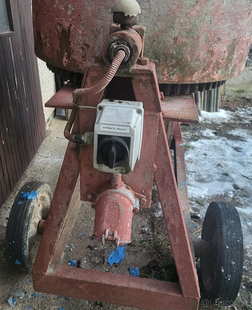 Miešačka na betón - 5