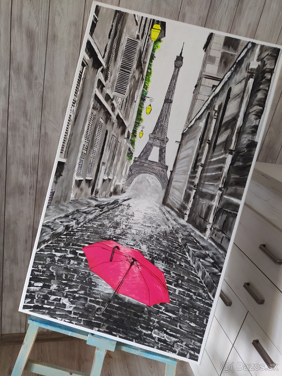 Paris Eiffel acryl handmade - 5