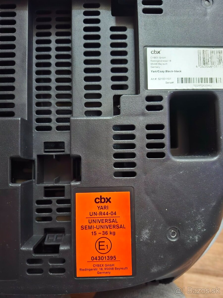 Predám autosedačku CBX YARI - 5