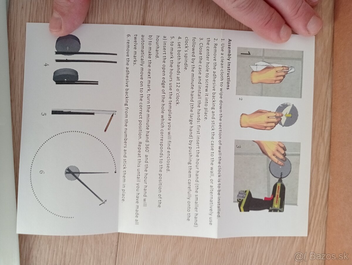 Nástenné hodiny JVD HT465.7 - 5