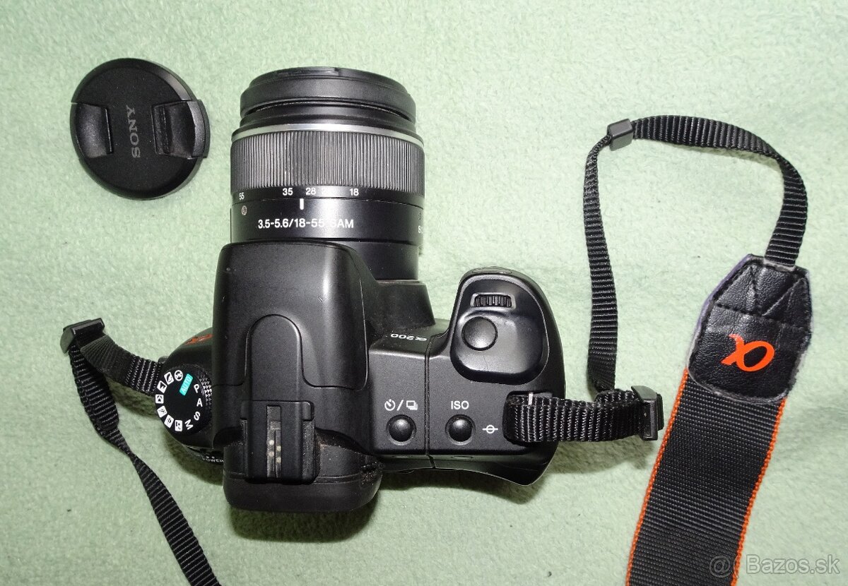 Predám dig. zrkadlovku SONY ALPHA A200 - komplet - 5