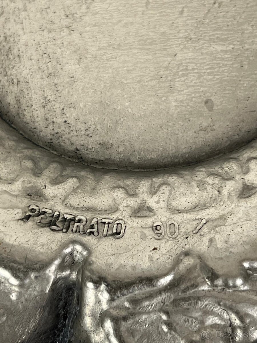 Cínovy džbán s svietnikom - 5