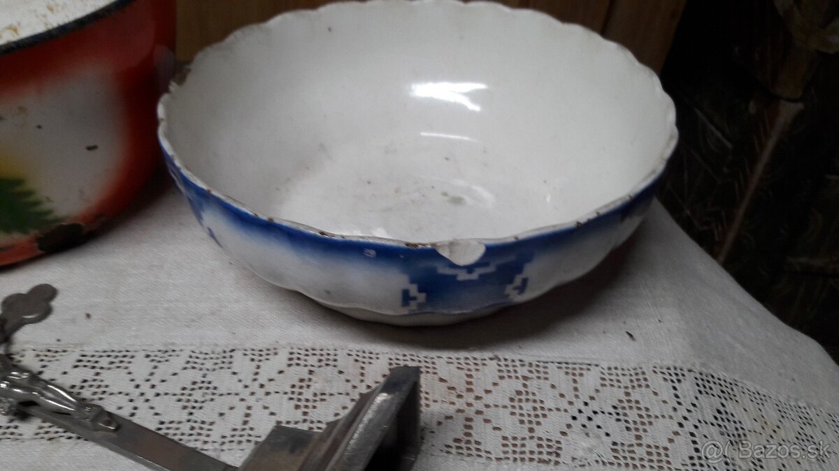 Misa, smaltovaná nádoba, kríž - 5