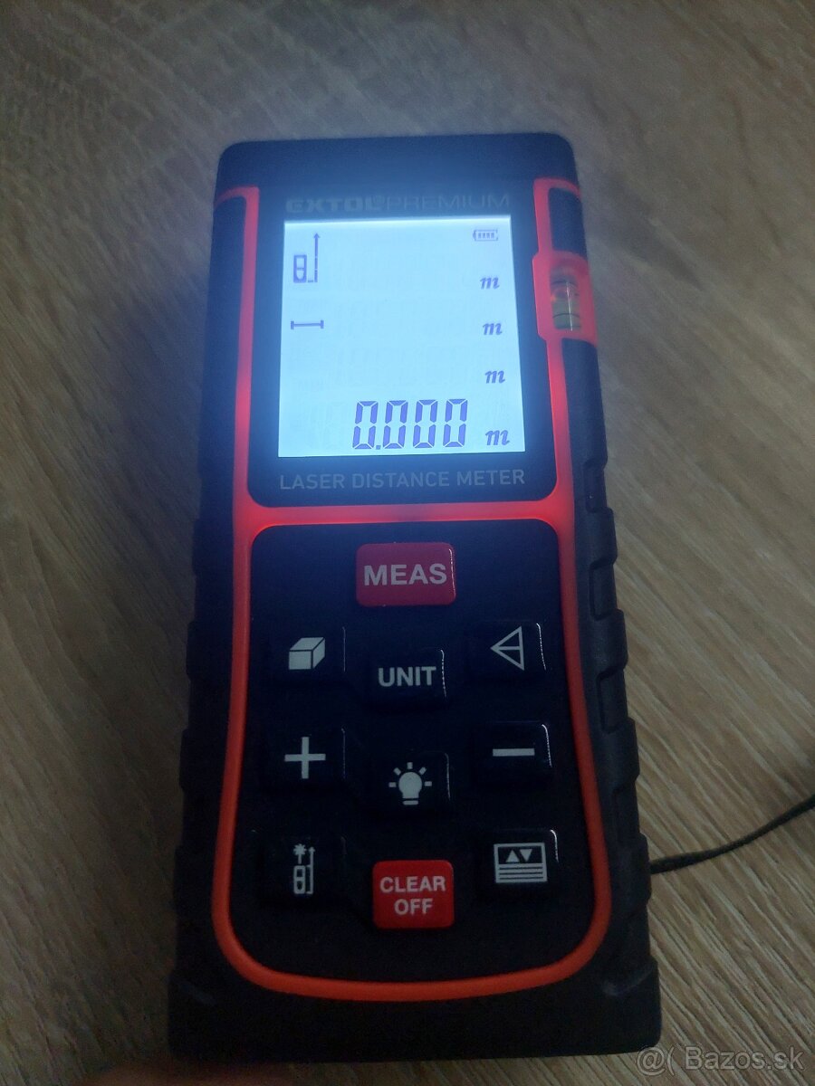 Laserorový diaľkomer (disto) značky Extol - 5