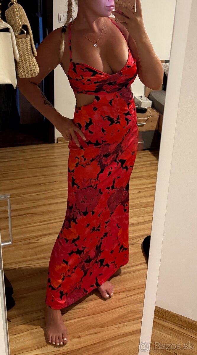 Letné kvetované šaty - 5