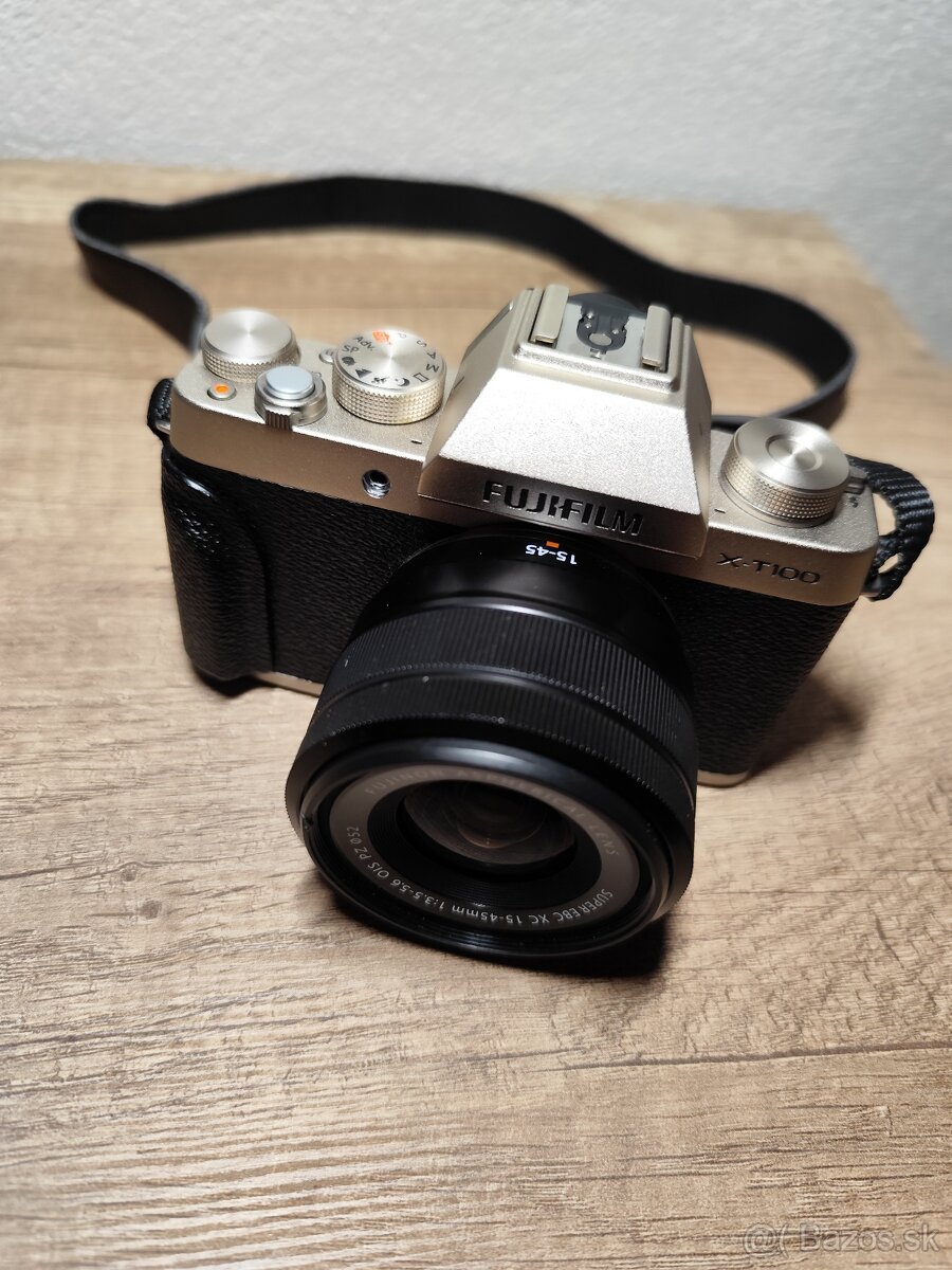 Digitálny fotoaparát Fujifilm X-T100 strieborná + XC 15-45mm - 5