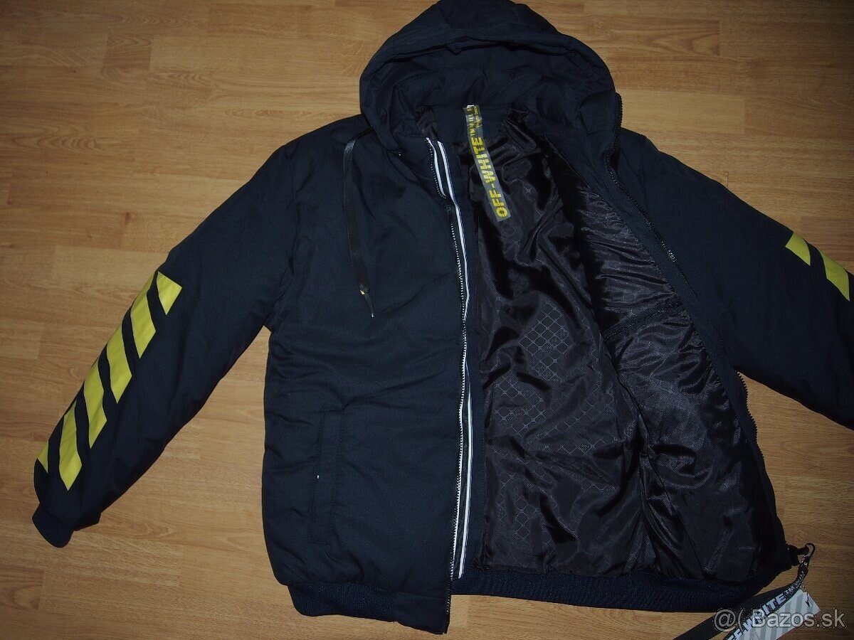 Off White pánska zimná bunda - 5