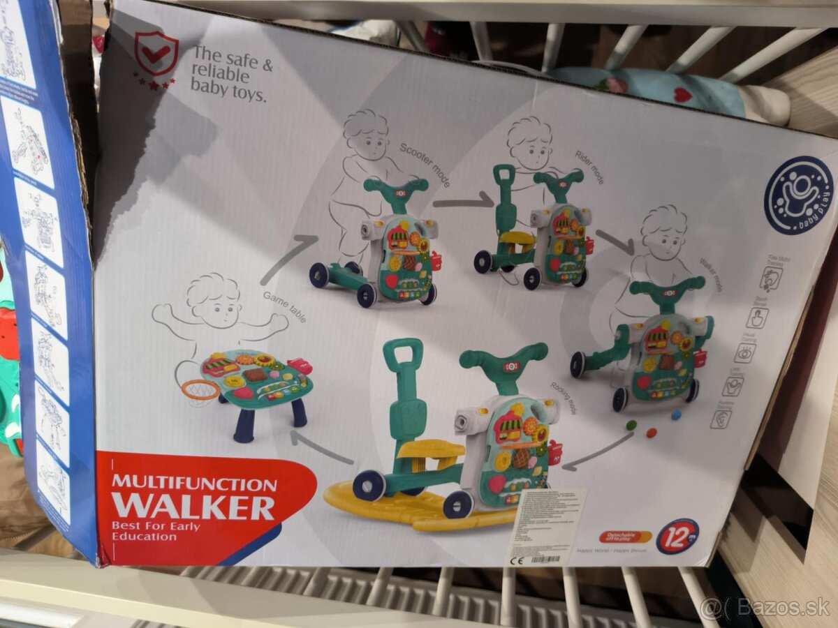 Interaktívne chodítko 5v1 - 5