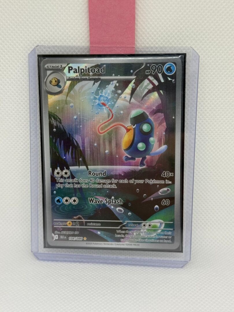 Pokémon karta Palpitoad 104/086 – NM – ORIGINÁL - 5