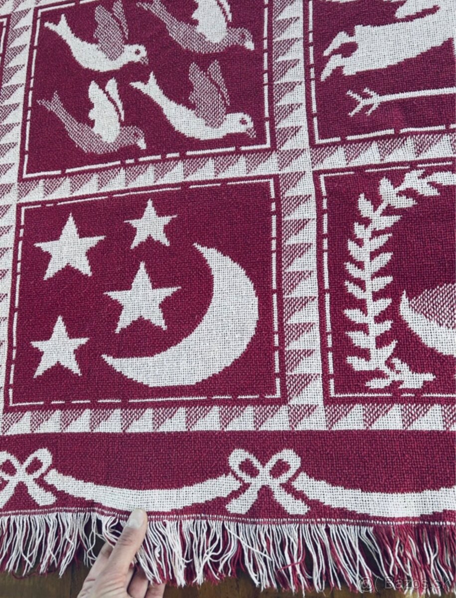 Vintage vianočný obrus - 5