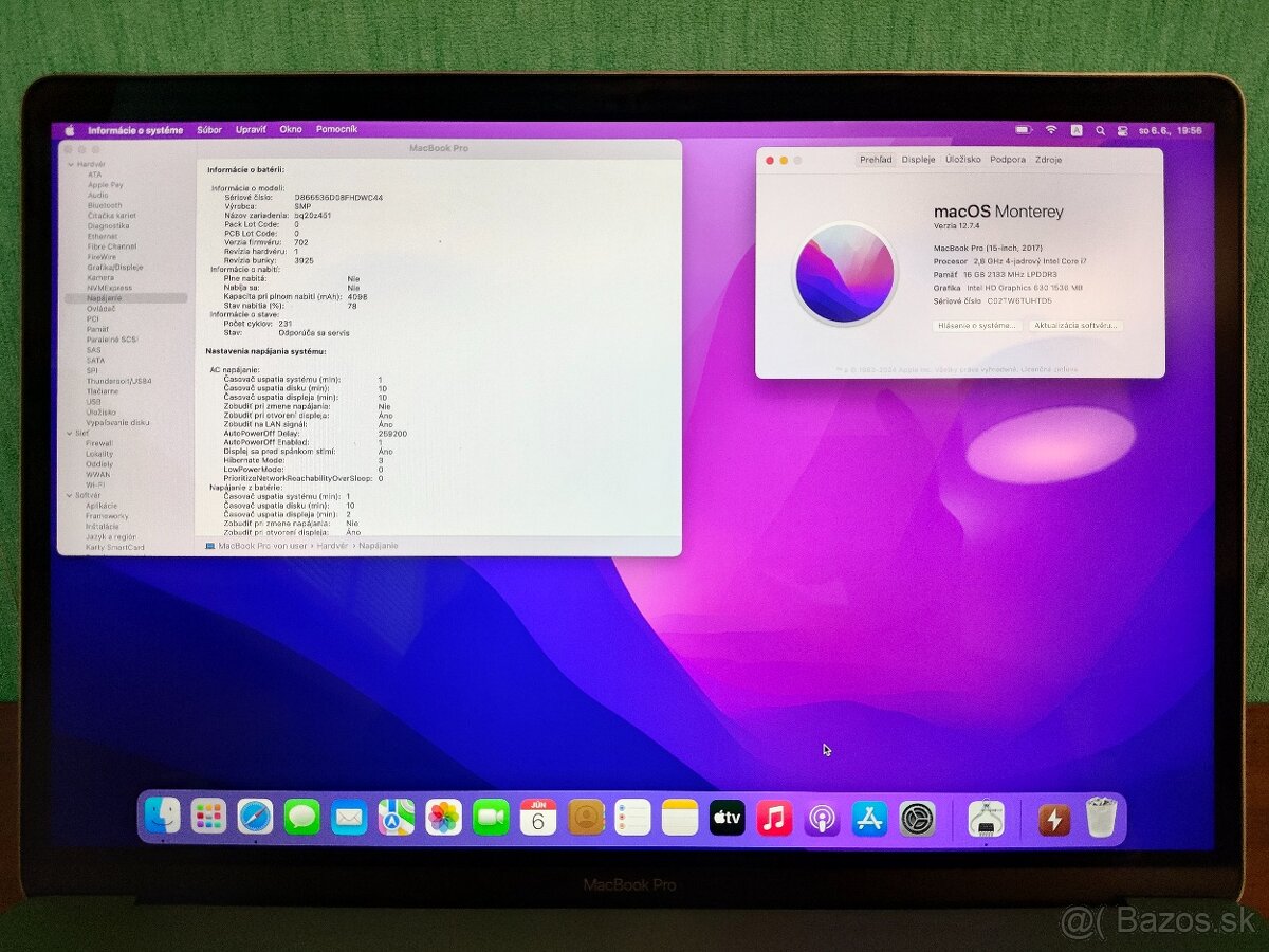 MacBook Pro 15 2017 | A1707 | i7 • 16GB • 256GB - 5