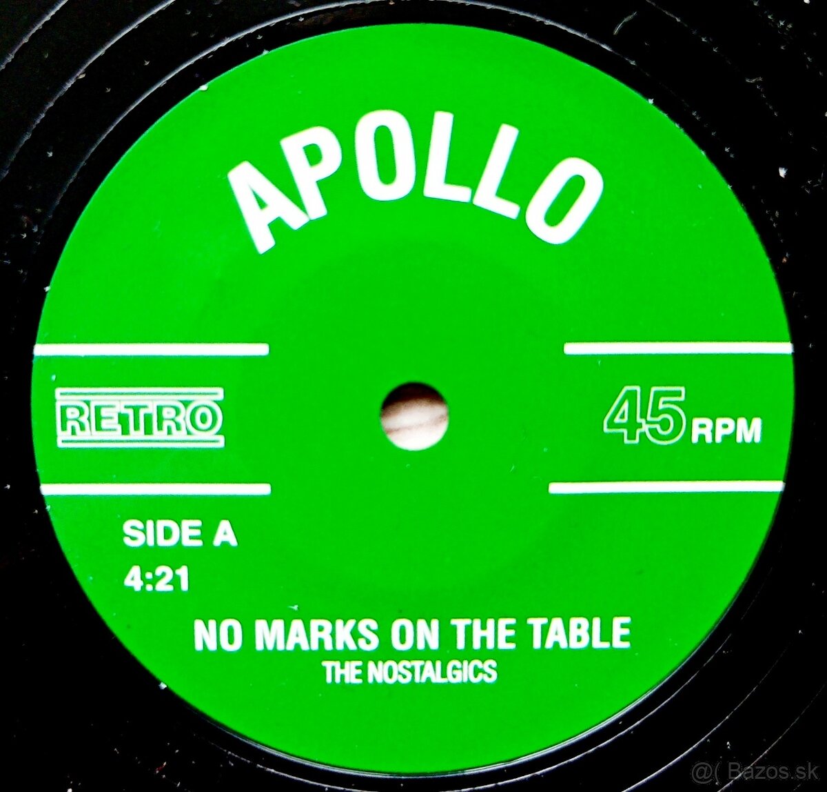 6 originálních podtácků jako gramodesky, průměr 10 cm - 5