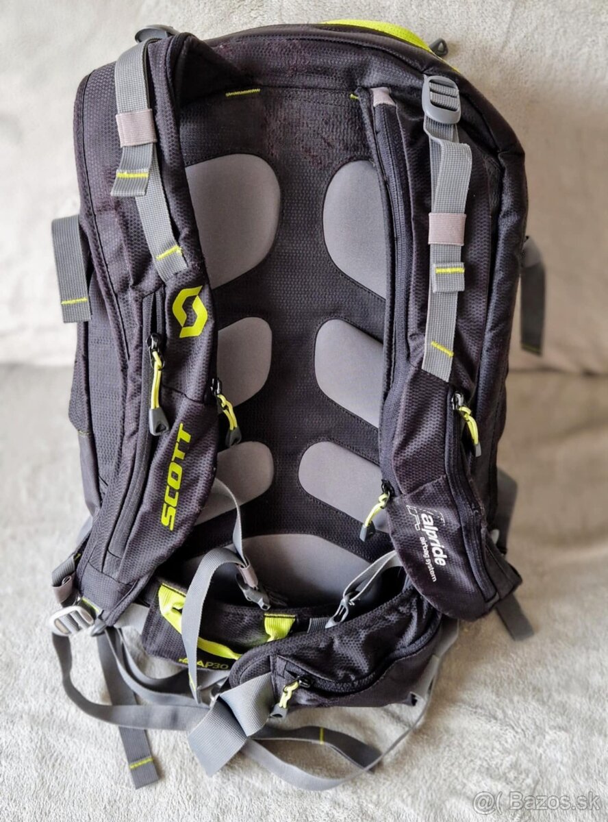 lavinovy batoh SCOTT AIR FREE AP 30, Alpride airbag system - 5