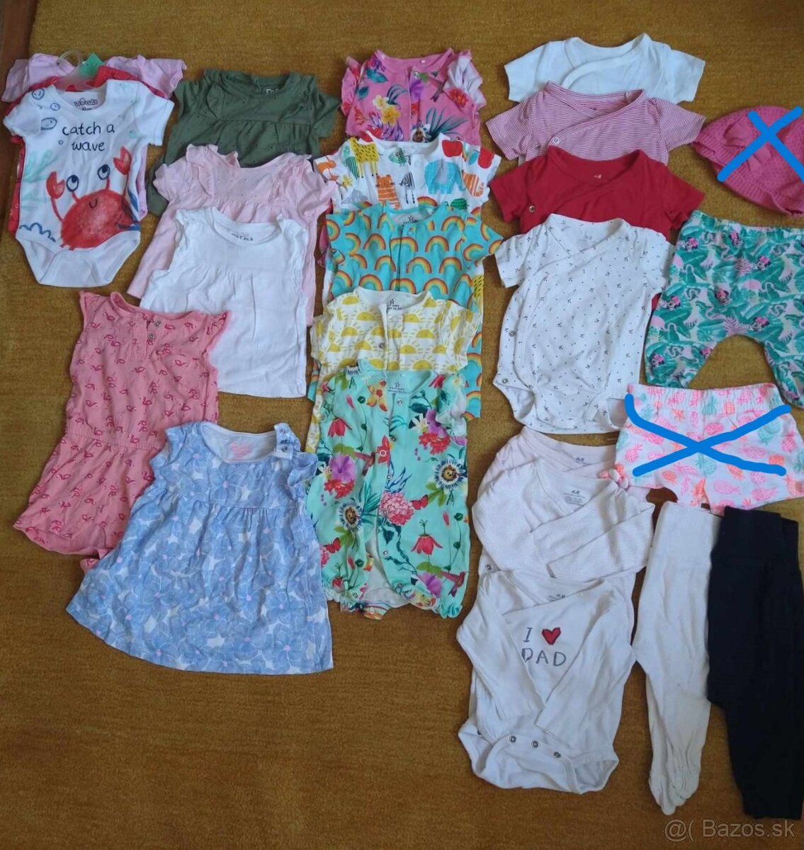 Balík letného oblečenia pre dievčatko veľ. 62/68 - 5