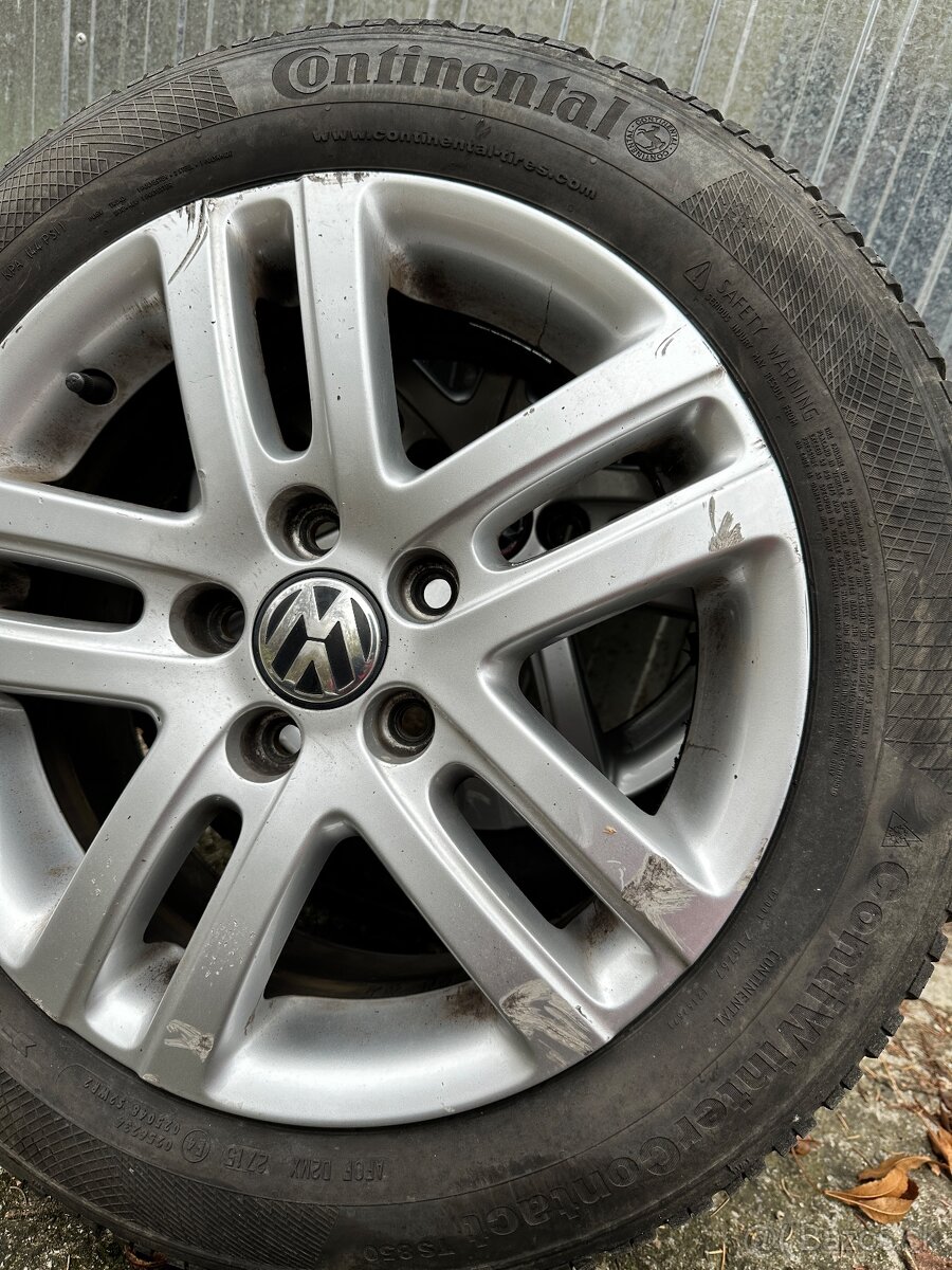 Zimné pneu s akú diskami 5x112 r16 - 5