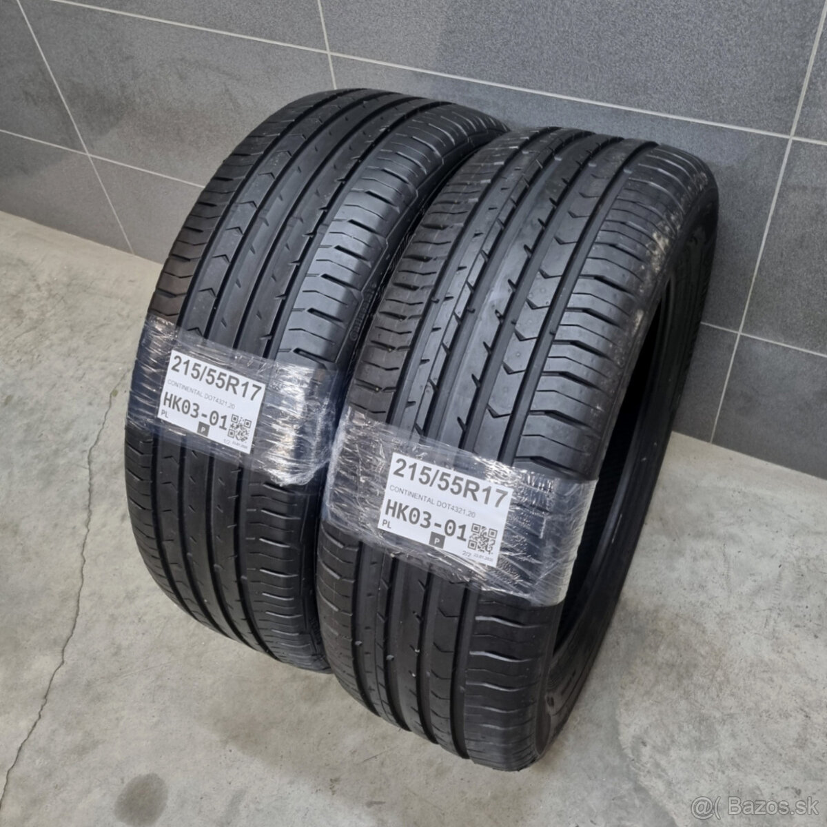 Letné pneumatiky 215/55 R17 CONTINENTAL - 5